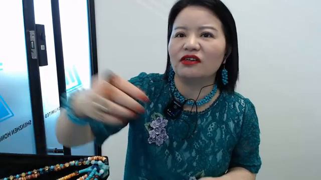 20240624-01 Spiny Oyster Colorful Rutilated Quartz Necklace 16inch Summer Holiday Gift For Girl