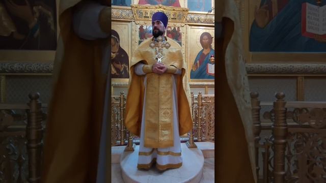 Проповедь иерея Дионисия в день успения праведной Анны, матери Пресвятой Богородицы. смотреть онлайн