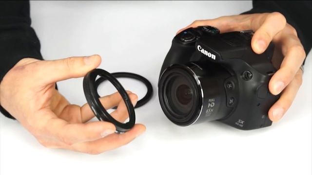 How to attach lens accessories to a Canon PowerShot SX60 HS (and other SX-series cameras) смотреть онлайн