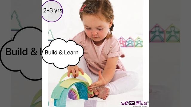 Silicone Stackables | Colorful Stacking Puzzles смотреть онлайн