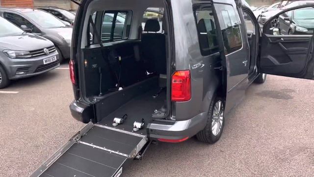 Volkswagen Caddy Maxi Life 2.0 TDI DSG Wheelchair Access Vehicle For Sale at Singlewell Car Sales смотреть онлайн