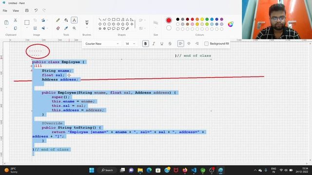 Association| Has-A relation| References Part 02 | Session-91| Java | Heapcode смотреть онлайн