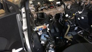 Nissan Micra heating radiator change - K12