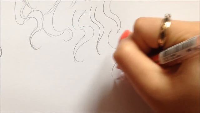 Manga Tutorial: Natural Flowing Hair