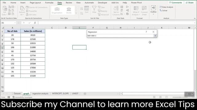 Regression Analysis in #excel || Forecast Time Series data || Excel Data Analysis Add-In #viral смотреть онлайн