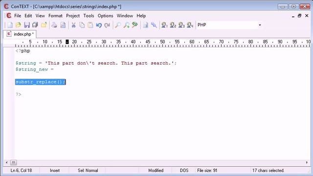 Beginner PHP String Functions Replacing Part of a String android training|android training company смотреть онлайн