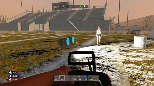 FASTER MINIBIKES?? 7 Days to Die minibike, chainsaw and auger full testing and tutorial Console смотреть онлайн