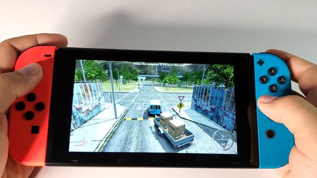 Truck and Logistics Simulator | Nintendo Switch handheld gameplay смотреть онлайн
