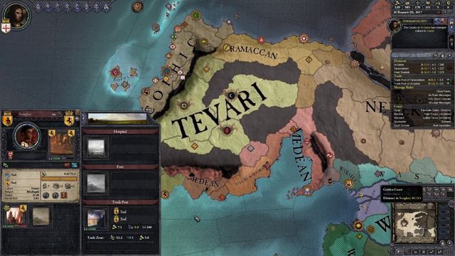 Crusader Kings II / Warhammer / Araby / #03 / WAAAAGGHH! Incoming! смотреть онлайн