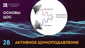 Основы ЦОС: 28. Активное шумоподавление