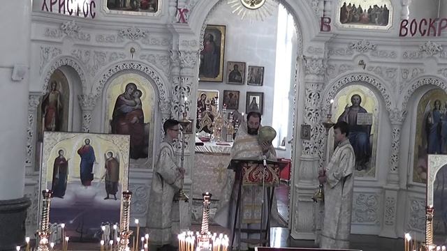 09-09-2018. Неделя 15-я по Пятидесятнице. Чтение Евангелия. Протоиерей Иоанн. смотреть онлайн