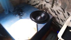 (Автозвук дома) один сабвуфер ломает двери дома