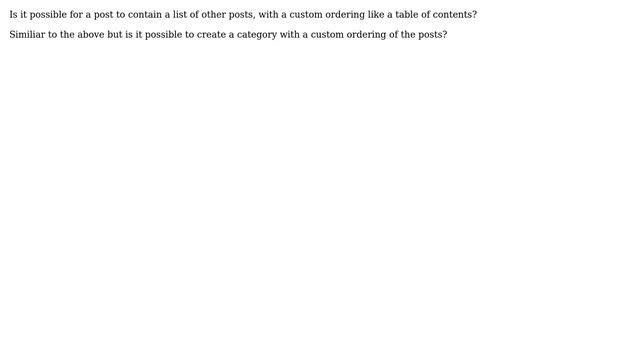 Wordpress: Creating a post that contains a list of other posts like a table of contents смотреть онлайн