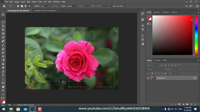 TWIGE PHOTOSHOP: [ISOMO RYA 4] - Gukata ifoto no kuyimura mu yindi foto (igice 2) смотреть онлайн