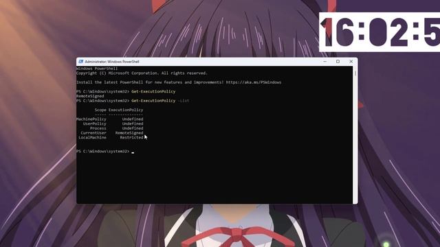 How to revert back to the default execution policy in Windows PowerShell смотреть онлайн