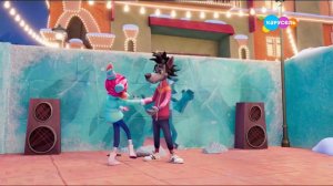 Смена логотипа на праздничный Карусель HD (27.12.2022)