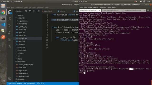Extend Your Django User Framework With a One To One Field | Django Tutorial In Nepali | Part-18 смотреть онлайн