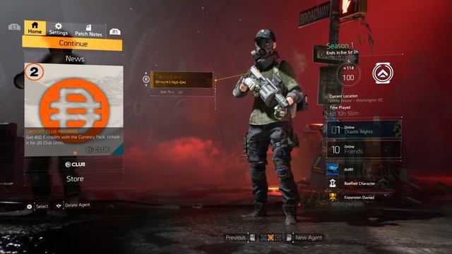 The Division 2 PS4 смотреть онлайн