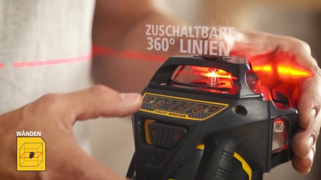 STANLEY FATMAX Roter Linienlaser X3R смотреть онлайн
