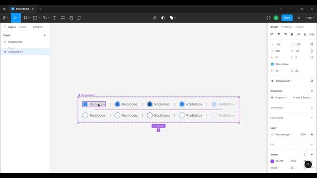 6. Figma Design System - Radio Button смотреть онлайн
