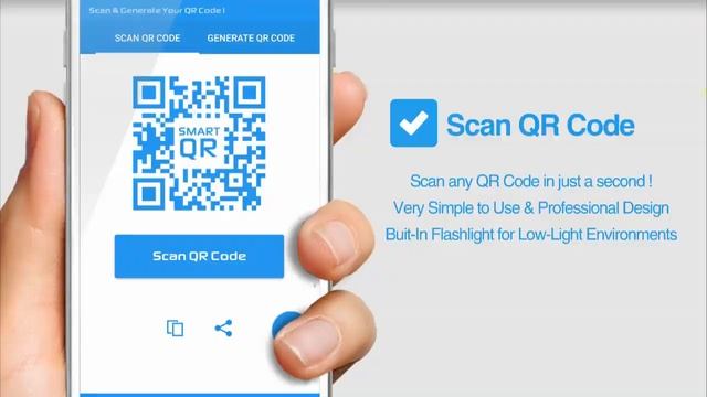 Smart QR - Best QR Code Scanner and Generator App for Android - App Promo Official Video смотреть онлайн