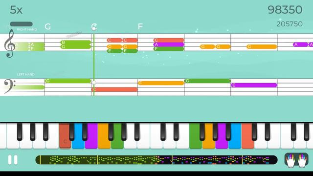 Yousician Piano: Waltzing Nylons (Challenge) - La Llorona (Level 5) смотреть онлайн