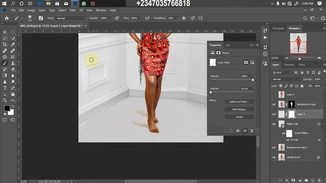 Realistic Background Manipulation on white Backdrop смотреть онлайн