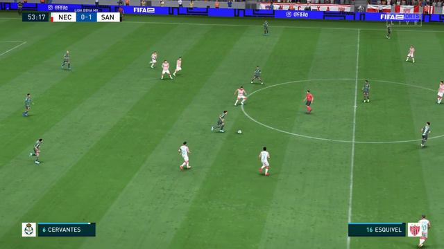NECAXA VS SANTOS | LIGA MX | J13 [FIFA] [REAL 4K]