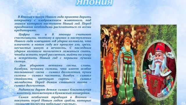 Как встречают Новый год люди всех земных широт.Специалист по социальной работе Д. А. Крючкова смотреть онлайн