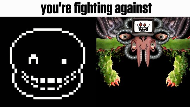 Sans Becomes Uncanny (fighting Against Undertale Characters)