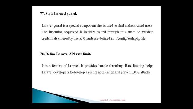 Laravel 8 Interview Questions and answers | Part 3 | Laravel 8 | Programming Languages смотреть онлайн