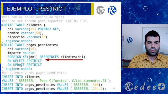 ? Curso de BD ? UT5-06 ? Borrado y modificación de registros con relaciones смотреть онлайн