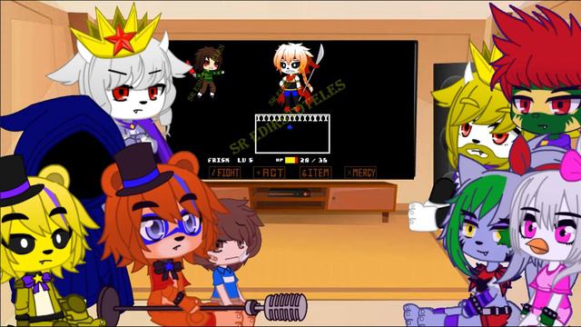 UNDERTALE Y FNAF SECURITY BREACH REACCIONAN A PAPYRUS THE FINAL RUN!!! (MI VIDEO) смотреть онлайн