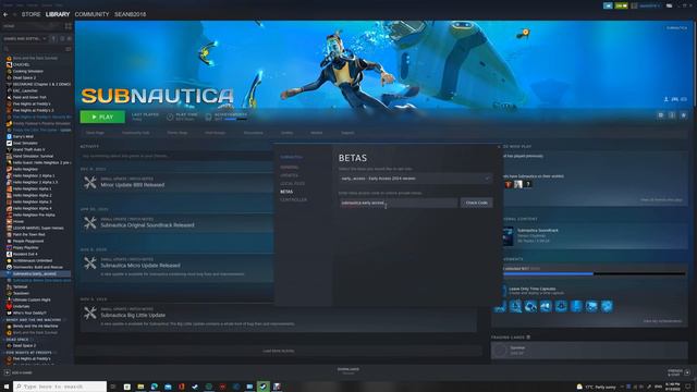 subnautica how to access 2014 early access смотреть онлайн