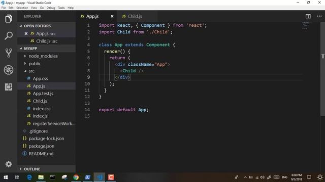 13 - ( React Js Tutorial ) Nested Component & Arrow Function смотреть онлайн