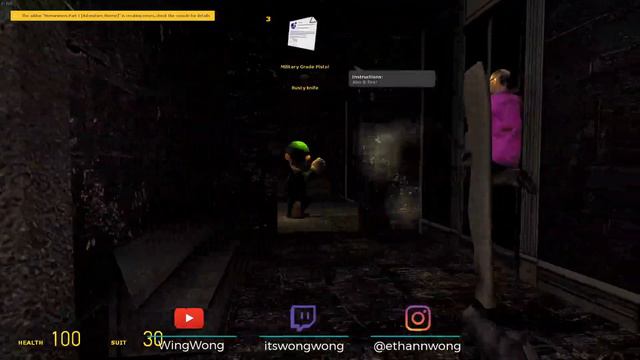 Garry's Mod Scary (but not really) Maps w/ Friends (low IQ warning) смотреть онлайн