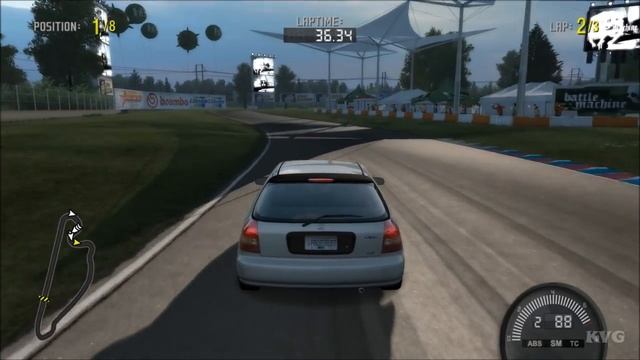 Need For Speed: ProStreet - Honda Civic - Test Drive Gameplay (HD) [1080p60FPS] смотреть онлайн