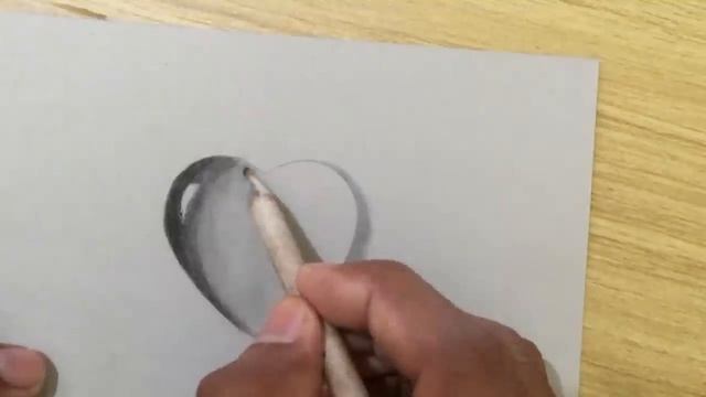 Water drop drawing of Heart !! simple way of Heart sketch смотреть онлайн