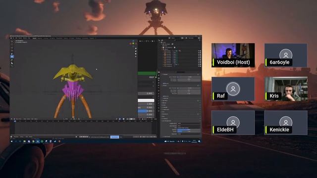 ?Voidboi Live - Indie Dev Q&A: War Of The Worlds Game - NEW Tripod Models And Updates