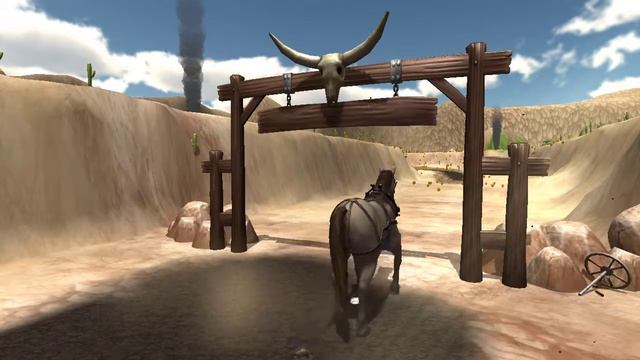 Cow Boy, Horse Training, Equestrian, West World game Cutscene смотреть онлайн