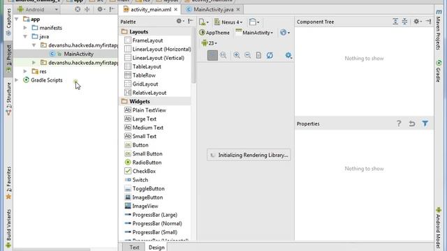 Creating an App and Understanding Gradle Build System смотреть онлайн