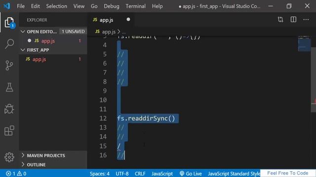 12. File System - Node Js смотреть онлайн