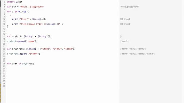 Swift: For Loop Types and Comparison to Java смотреть онлайн