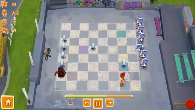 Board Defenders Playville Level 10 - 3 Star - Best Solution - Walkthrough смотреть онлайн