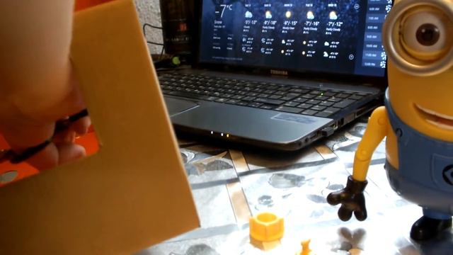 Обзор посылки с EBAY. Minion Dave.