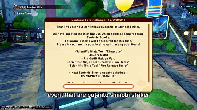 NEW MAINTENANCE UPDATE NEW EVENT AND UP COMING GAME ERROR FIX:shinobi striker смотреть онлайн