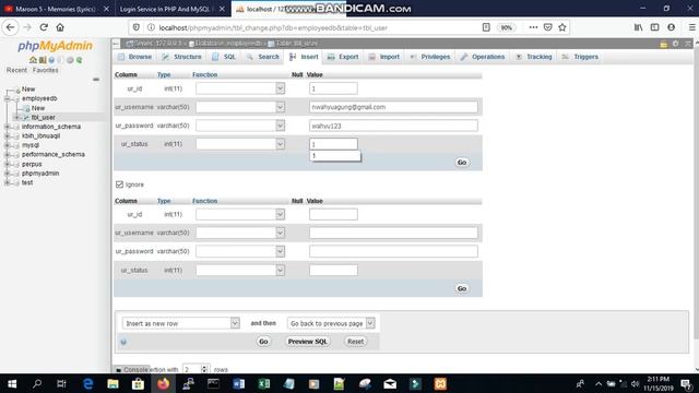 Tugas Teknologi Web Servis "Membuat Service Login PHP Mysql for Android Service User_Login.PHP смотреть онлайн