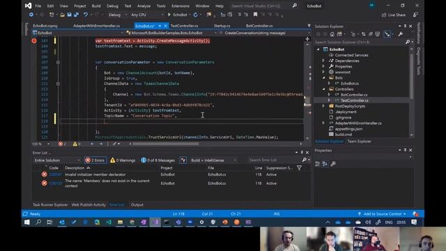 Webinar 13 - Authenticate incoming webhooks in Teams смотреть онлайн