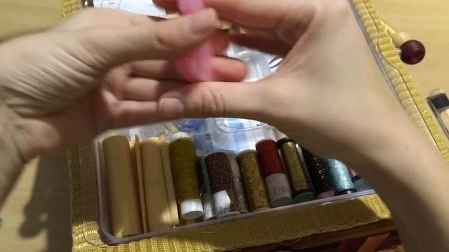 #100. Рукодельный сундучок. Шкатулка с разными вышивальными мелочами смотреть онлайн