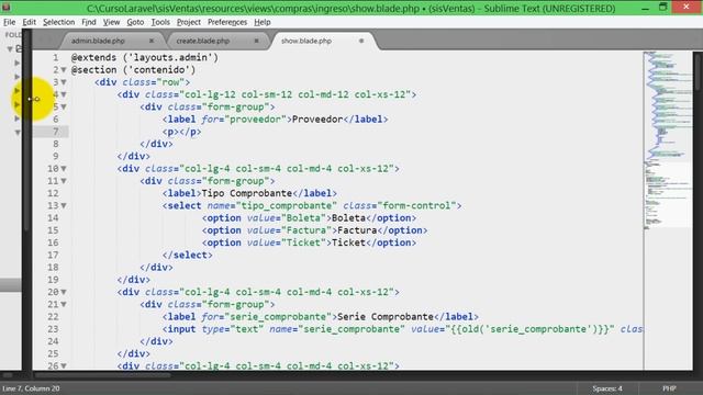 Sistema web PHP con laravel y Mysql (25-36) Vista detalle de Ingresos смотреть онлайн